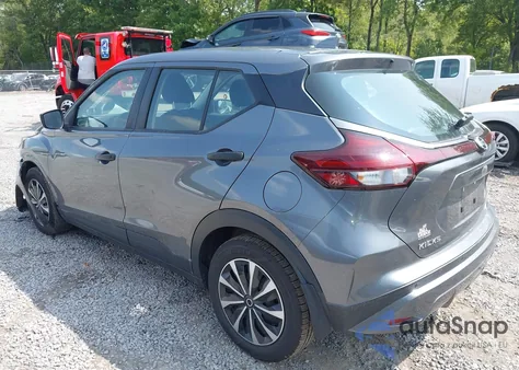2021 Nissan Kicks S Xtronic Cvt из США, поврежденный, VIN 3N1CP5BV7ML526586